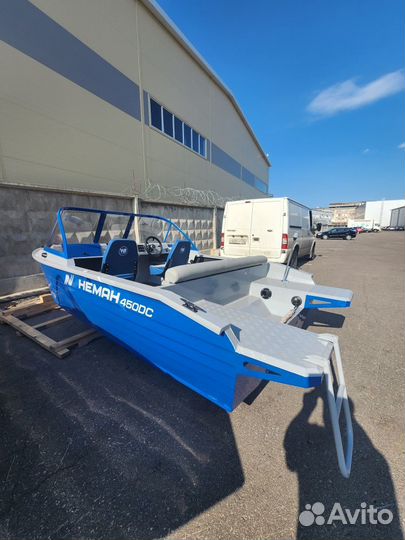 Катер neman 450 DC NEW fish палуба