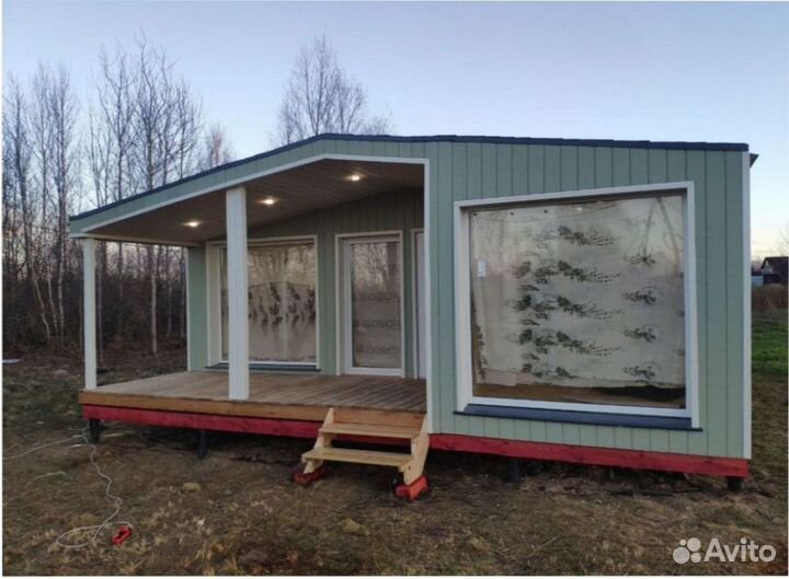 Каркасный дачный дом с доставкой 90 м кв, арт. гн-5796