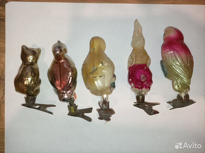 Елочные игрушки СССР