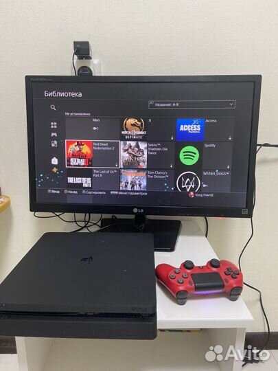 Ps4 slim 1тб крутые игры