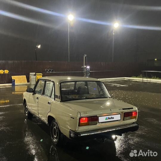 ВАЗ 2107 1.5 МТ, 1989, 95 000 км