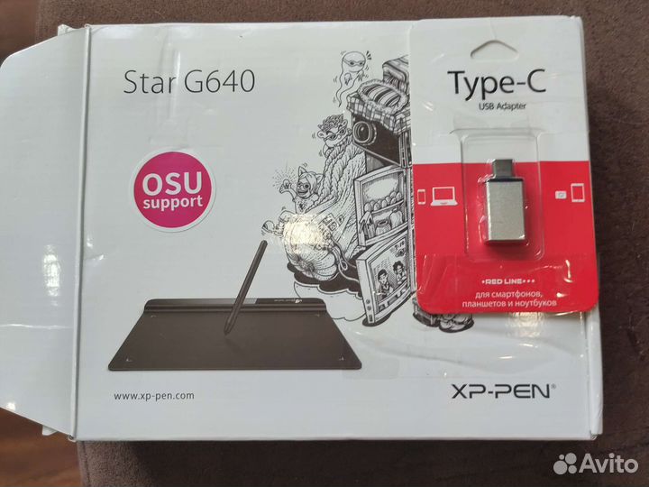 Графический планшет xp pen Star G640
