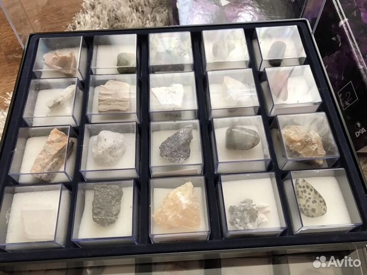 Коллекция минералов Сокровища земли