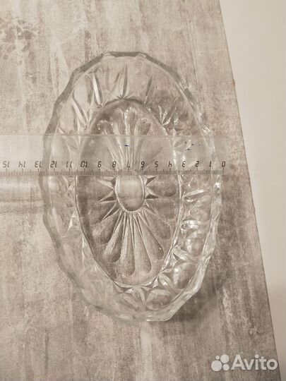 Салатник хрустальный