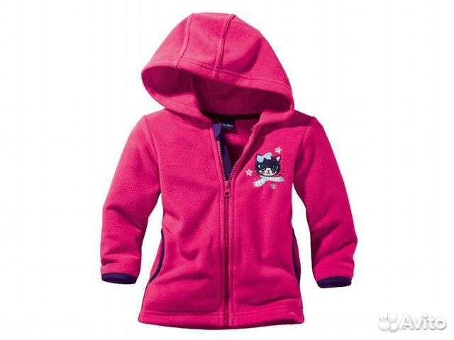 Новая флисовая кофточка 110/116