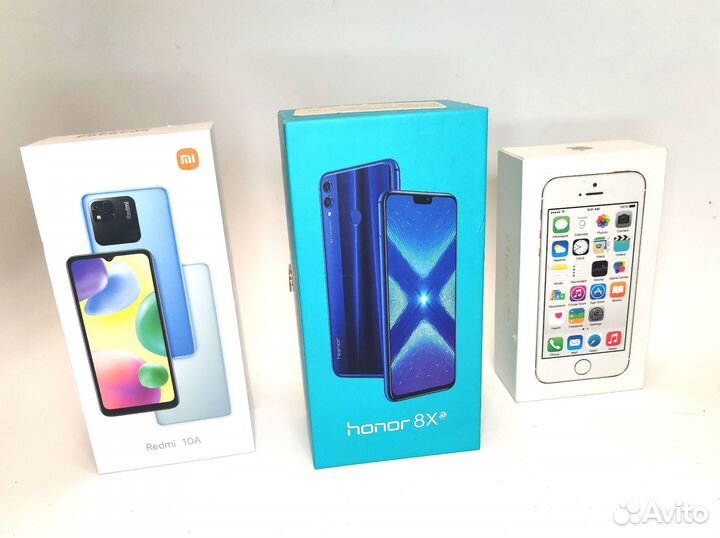 Коробка от смартфона iPhone5 Honor 8X Redmi 10A