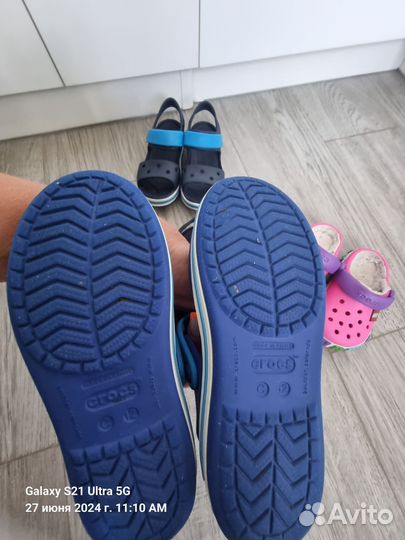 Сандалии crocs детские