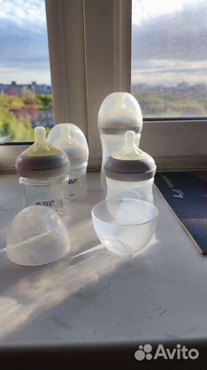 Бутылочки для кормления avent
