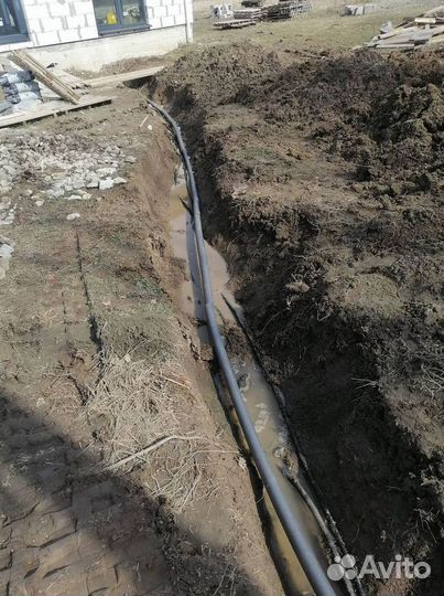 Установка канализации септик под ключ