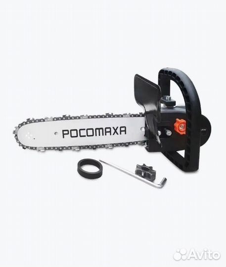 Цепная насадка-пила на ушм росомаха