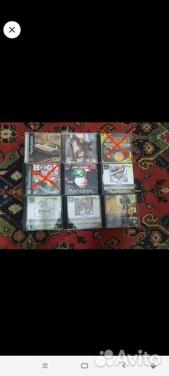 Диски для Sony PlayStation 1