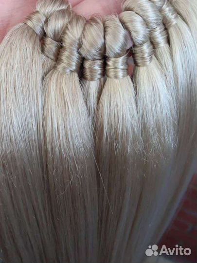 Хвост на резинке, афрокудри на резинке