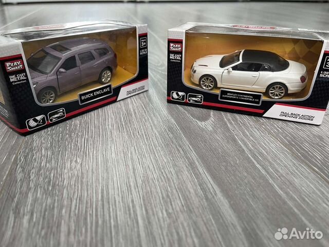 Машинки металлические