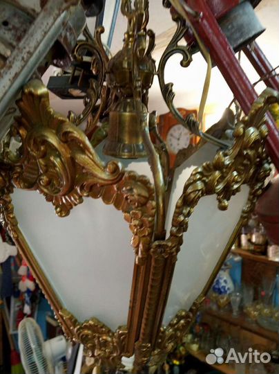 СССР бронза люстра накладки под выключатель