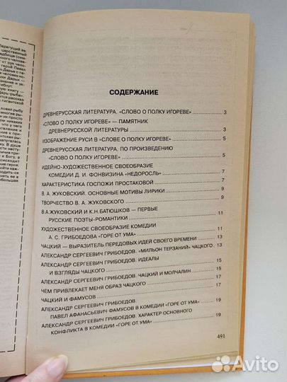 Лучшие сочинения - шпоры для школьников гдз