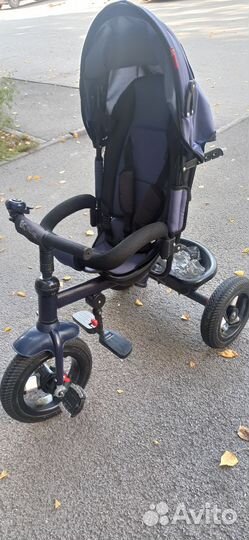 Велосипед коляска с ручкой