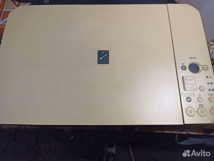 Цветной струйный принтер сканер canon MP190