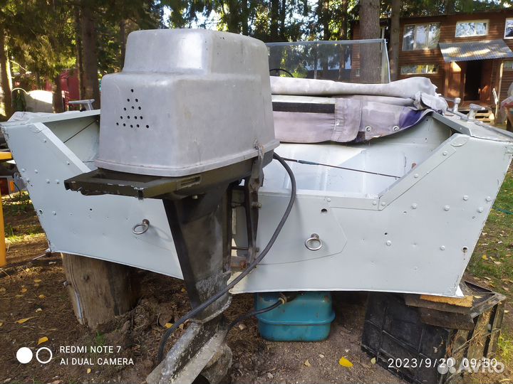 Лодка Прогресс 4 с мотором Вихрь 30