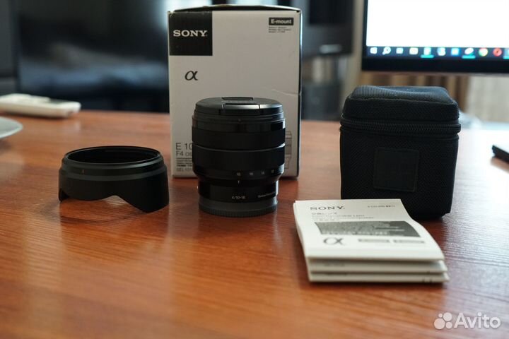 Сверхширокий объектив Sony 10-18mm f4 OSS SEL1018