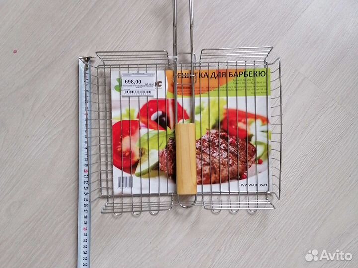 Мангал разборный с 4 шампурами