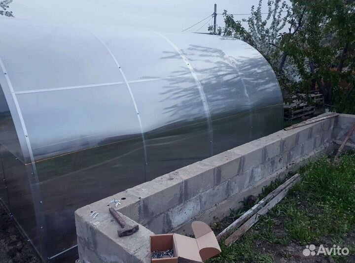 Теплица из поликарбоната