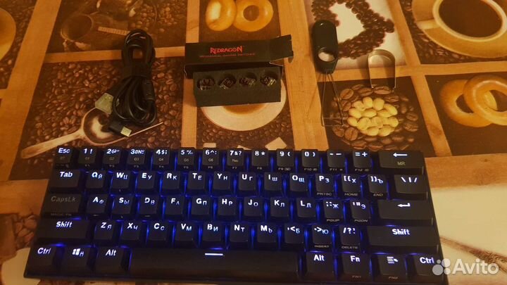 Игровая клавиатура redragon draconic k530 rgb