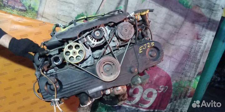 Двс Subaru EJ25 E333731 электронная заслонка С егр 2010 EJ253