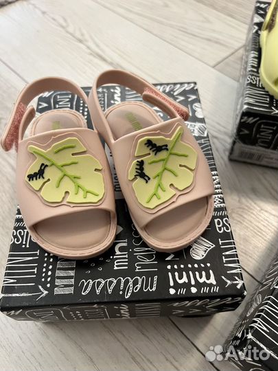 Босоножки для девочки mini melissa