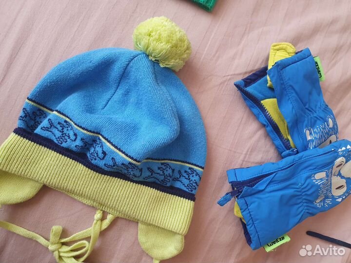 Шапки 3 шт reima, gusti, kerri