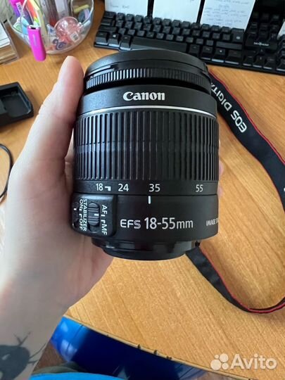 Продам фотоаппарат canon eos 600d kit