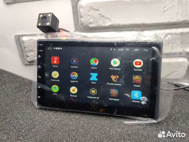 Комплект Магнитола +камера +регик android 10