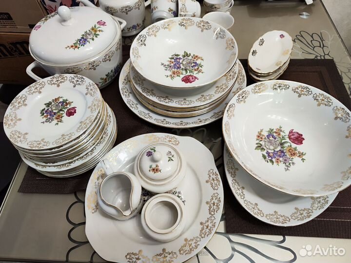 Набор столовой посуды пр-во Чехословакия