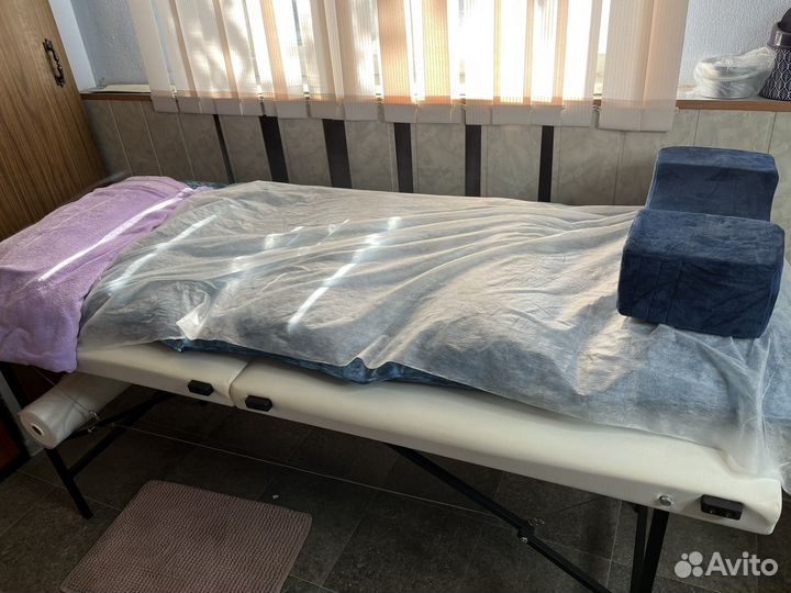 Кушетка, матрас, подушка