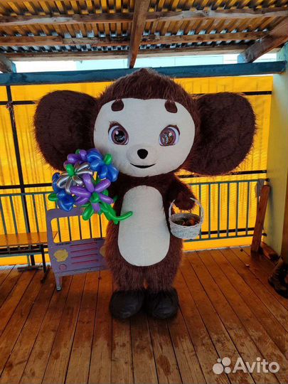 Чебурашка, зайка Ляля, аниматор