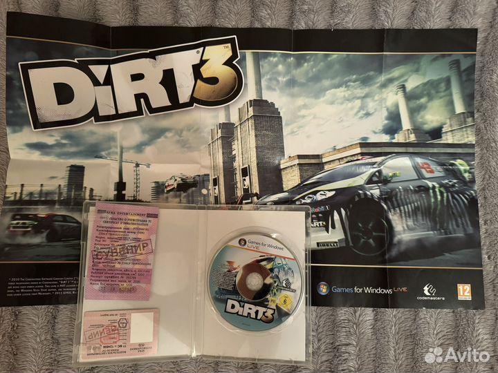 Dirt 3 (PC, лицензия)