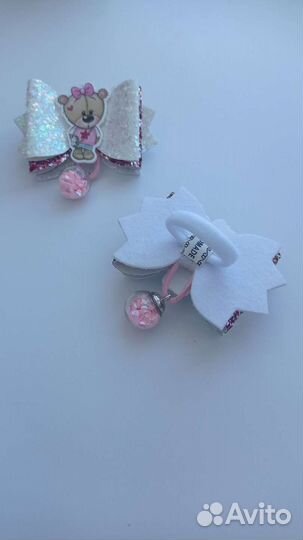 Резиночки для волос ручной работы