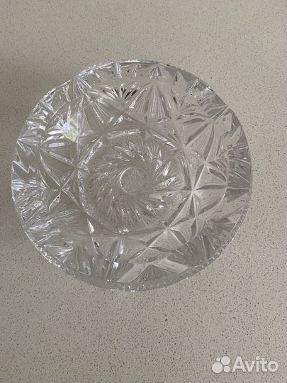 Пепельница СССР хрусталь