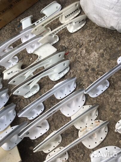Лезвия для хоккейных коньков bauer, ccm, graf
