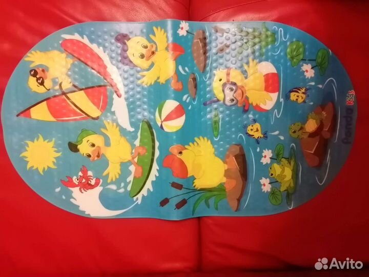 Горка для купания и коврик для купания