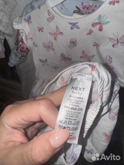 Комплект одежды для девочки в идеале next 6-9 74