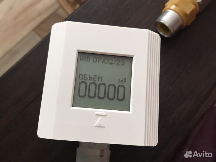 Газовый счетчик новый