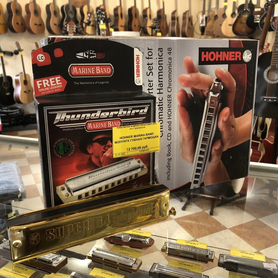 Губные гармошки Hohner в ассортименте