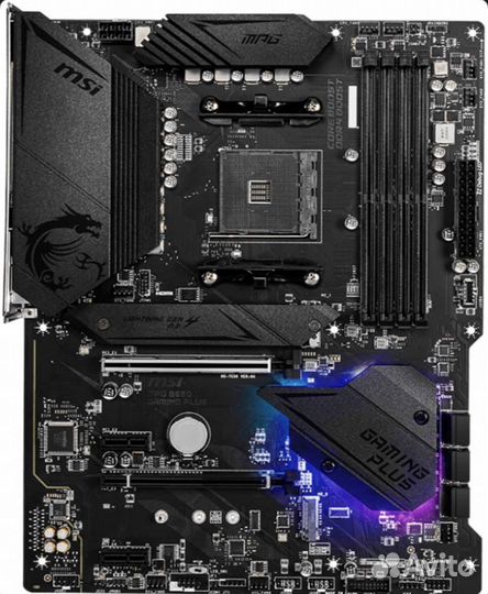 MSI mpg B550 gaming plus (читайте описание)