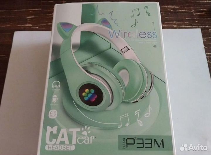 Беспроводные наушники с ушками