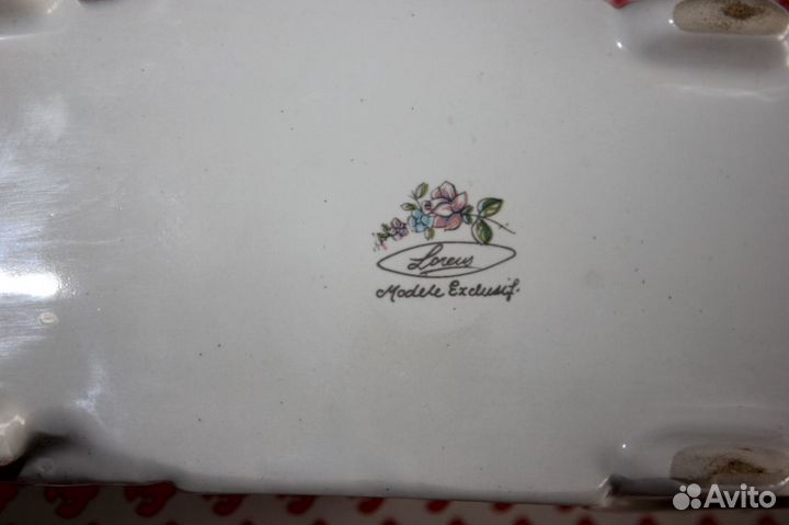 Фарфоровая шкатулка Европа