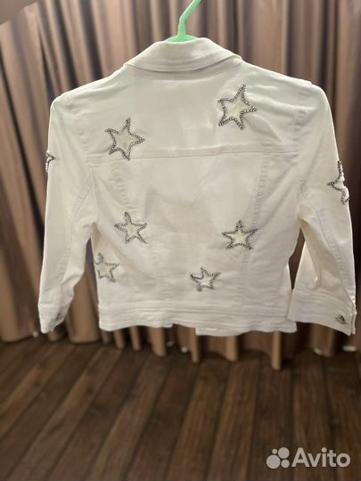 Джинсовая куртка xs