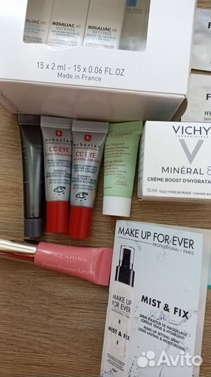 Миниатюры Filorga, Vichy,Clarins, Guerla, Erborian