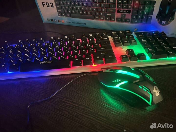 Продаю игровую клавиатуру и мышку
