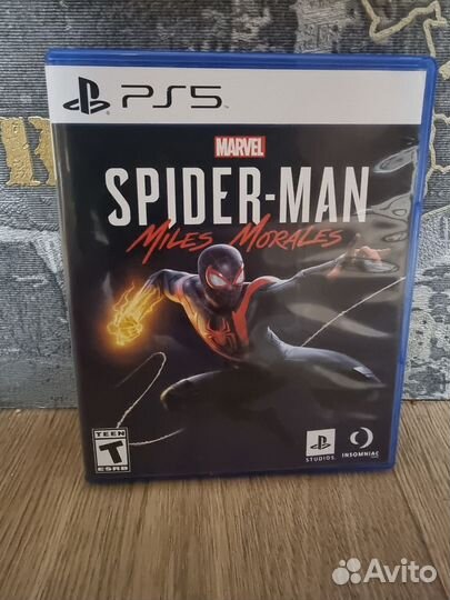 Spider Man Miles Morales ps5 диск
