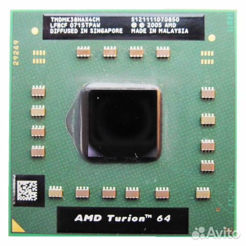 Процессор AMD Turion 64 MK-38. Отп. в регионы